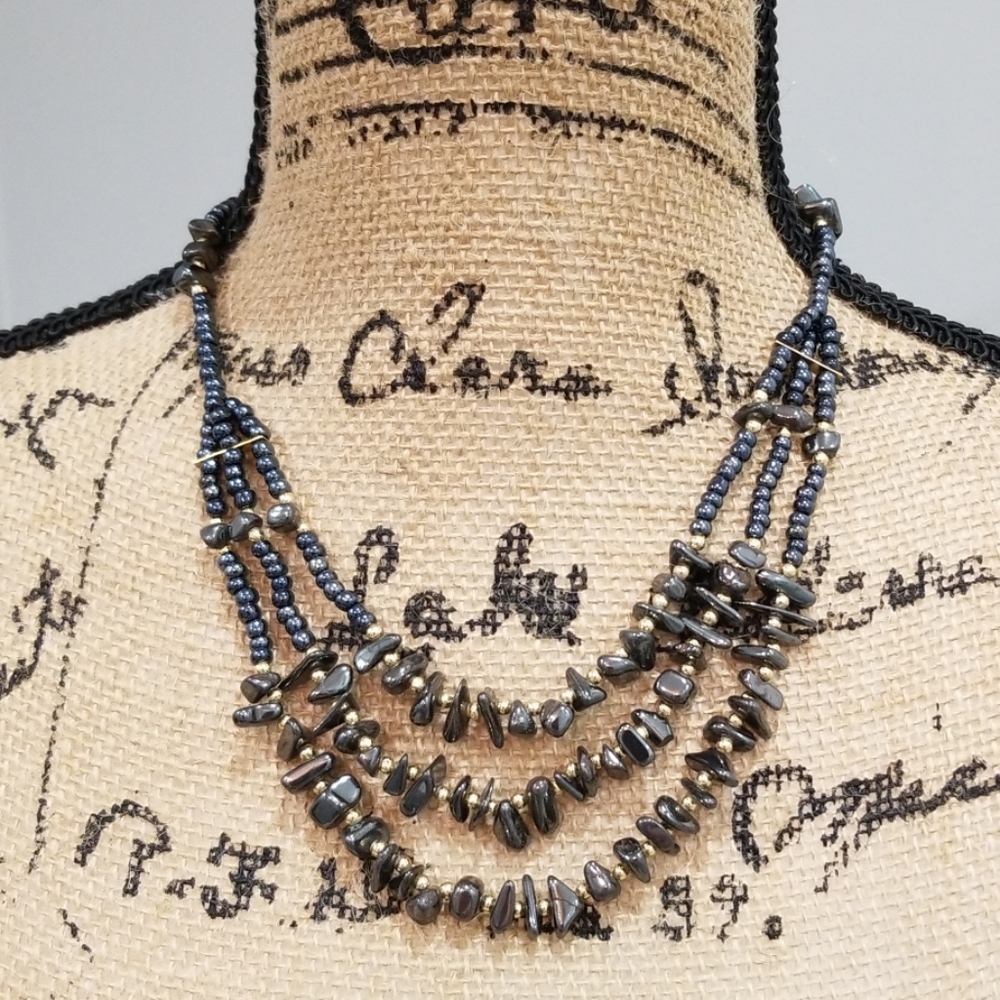 hematite necklace